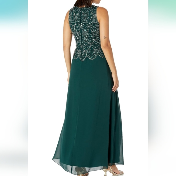 Special Occasion Dress with Scarf - Picture 4 of 4